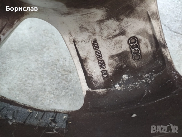 Джанта с гума за Ауди а6 ц5 , снимка 4 - Гуми и джанти - 51703642