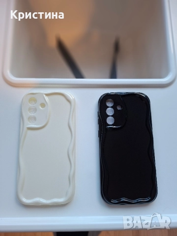 Черен и бял Кейс за SAMSUNG GALAXY A56 5G., снимка 2 - Samsung - 52200697