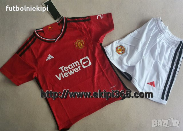 Промо - Manchester United детски футболен екип Сезон 2023/24, снимка 2 - Детски комплекти - 20476850