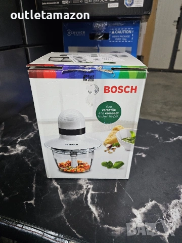 Чопър BOSCH MMR08A1 400 W, снимка 5 - Чопъри и пасатори - 53179981