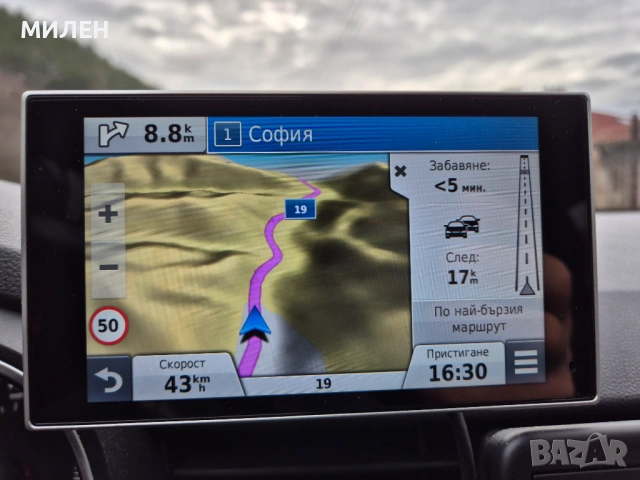 Навигация Гармин, GARMIN nuvi 3597 LMТ, + карта OFRM Geotrade 2025Q3, снимка 4 - Garmin - 53476133