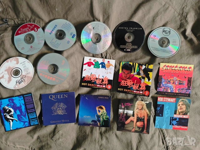 Продавам стари CD ,дискове с музика и обложки, снимка 6 - CD дискове - 53641550