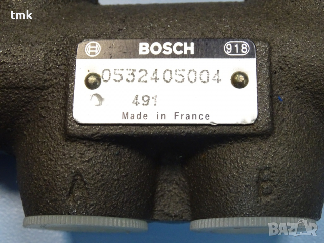 Клапан разтоварващ BOSCH 0 532001 pressure relief valve, снимка 8 - Резервни части за машини - 36376429