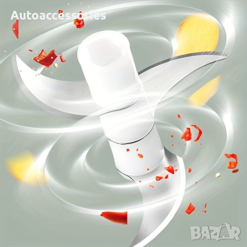 🥗 Мини чопър 250 мл, снимка 2 - Други машини и части - 53816276