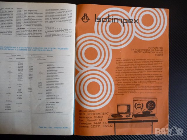 Радио телевизия електроника 8/82 радиоприемник часовник, снимка 6 - Списания и комикси - 39342339