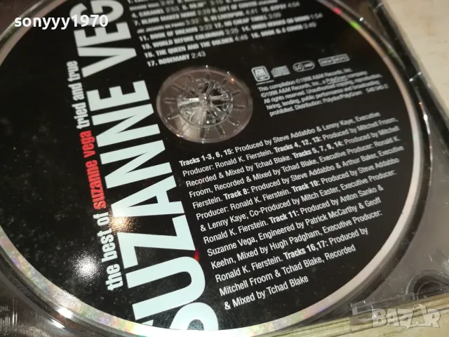 SUZANNE VEGA CD-ВНОС SWISS 2411241158, снимка 6 - CD дискове - 48085827