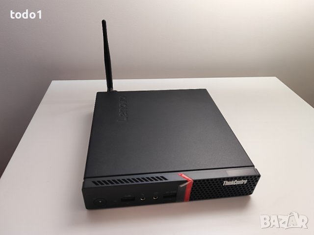 Lenovo ThinkCentre M700 Tiny Desktop i5-6600T/240GB/8GB, снимка 1 - Работни компютри - 44444206