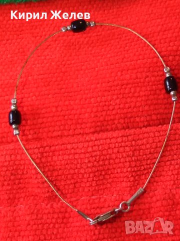 ПОСРЕБРЕНА ФЕШЪН АРТ НЕЖНА ГРИВНА БЛАГОРОДНА НЕРЪЖДАЕМА СТОМАНА МАРКИРАНА 925 ЗАКОПЧАЛКА 27596, снимка 12 - Гривни - 40532521