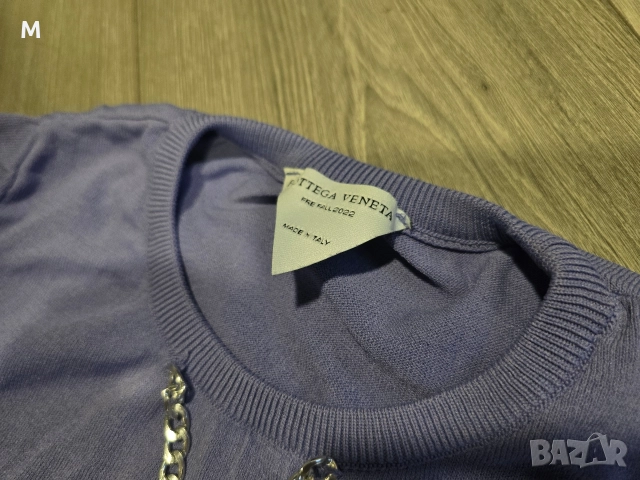 Блуза BOTTEGA VENETA с бродерия , снимка 4 - Блузи с дълъг ръкав и пуловери - 52871362