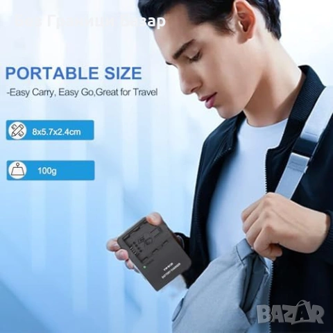 Ново Зарядно VW-BC20 за Panasonic HC-X920 HDC-TM900 батерии фотоапарат, снимка 6 - Батерии, зарядни - 53073675