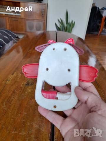 Стара детска играчка,залъгалка #8, снимка 5 - Други ценни предмети - 38932610