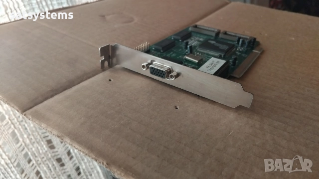 Видео карта Cirrus Logic CL-5446 1MB PCI, снимка 3 - Видеокарти - 37253988