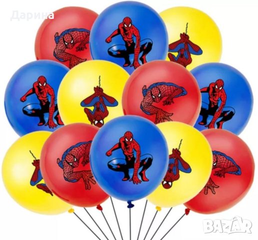 Парти сет балони Спайдърмен , снимка 3 - Други - 40317474