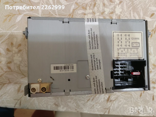 Оригинално радио за голф 5, снимка 3 - Аксесоари и консумативи - 51379889