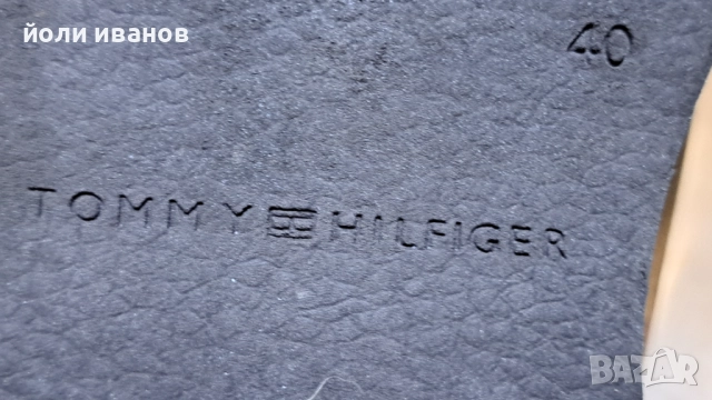 TOMMY HILFIGER-кожени зимни обувки 40 номер, снимка 8 - Ежедневни обувки - 52295285