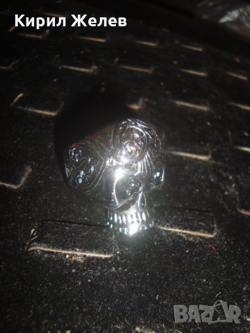 ХЕВИ МЕТАЛ ПРЪСТЕН от НЕРЪЖДАЕМА БЛАГОРОДНА СТОМАНА НОВ МОДЕН 25027, снимка 8 - Пръстени - 34339492