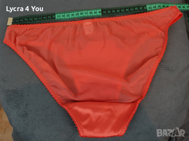 Качествена българска бикина М/Л размер от сатен и тюл, снимка 4 - Бельо - 36158616