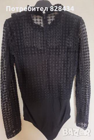 Дантелено боди Made in Italy 220, снимка 4 - Блузи с дълъг ръкав и пуловери - 34465537