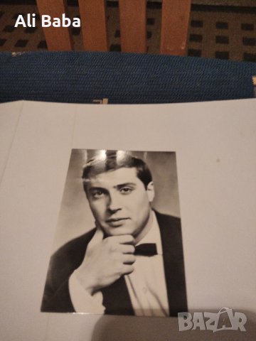 Картичка/снимка певец Ангел Тодоров, снимка 1