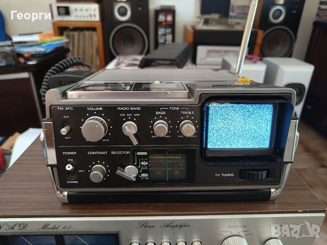 Радио с Телевизор JVC 3050 EU, снимка 7 - Радиокасетофони, транзистори - 41634131
