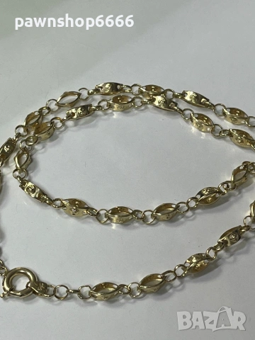 Златен синджир 14 карата 6,58 грама, снимка 8 - Колиета, медальони, синджири - 53602358