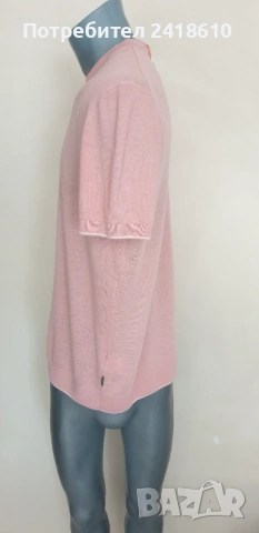 Hugo Boss Tramonte  Len/ Лен Mens Size M НОВО ! ОРИГИНАЛНА Мъжка Ленена Тениска!, снимка 12 - Тениски - 53424082