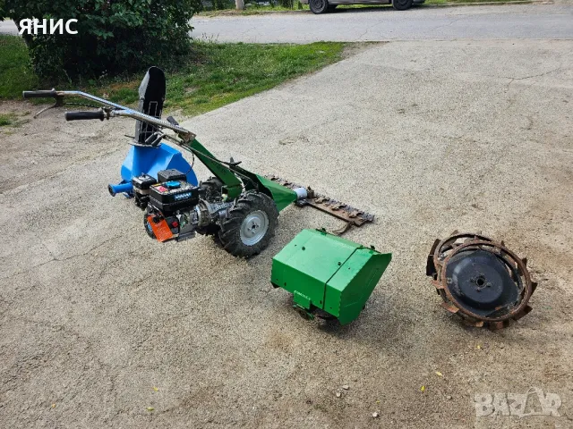 ИТАЛЯНСКА ПАЛЦОВА КОСАЧКА/МОТОБЛОК. ФРЕЗА И СНЕГОРИН..ПЕРФЕКТНА , снимка 5 - Градинска техника - 50289475