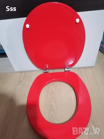 Червен капак за тоалетна чиния , снимка 10 - Други - 52886872