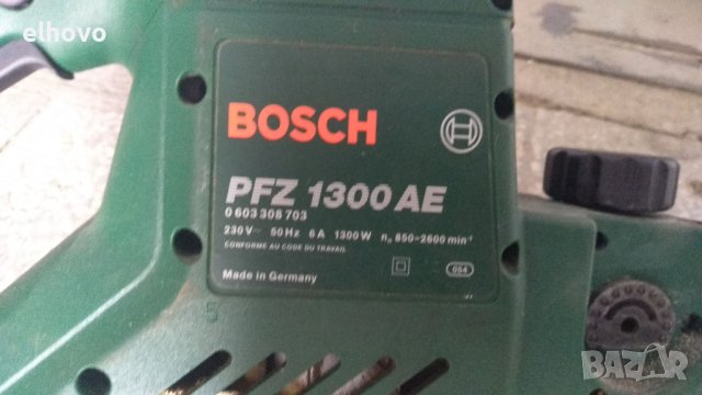 Саблен трион Bosch PFZ 1300 AE, снимка 5 - Градинска техника - 38600625