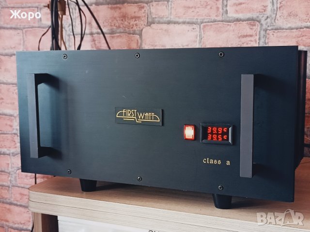 ⏯️С клип. First Watt A40 by Nelson Pass - Class A Single End, снимка 3 - Ресийвъри, усилватели, смесителни пултове - 41117428