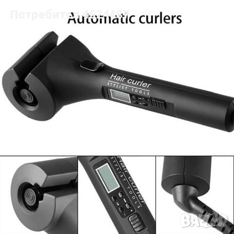 Високотехнологична керамична преса за къдрене на коса с, снимка 9 - Преси за коса - 52580221