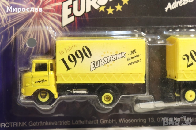 GRELL 1/87 H0 IFA ИФА КАМИОН ТИР ИГРАЧКА МОДЕЛ, снимка 2 - Колекции - 53684741