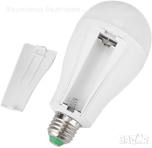 Акумулаторна LED крушка - свети и когато няма ток, снимка 7 - Друга електроника - 48770052