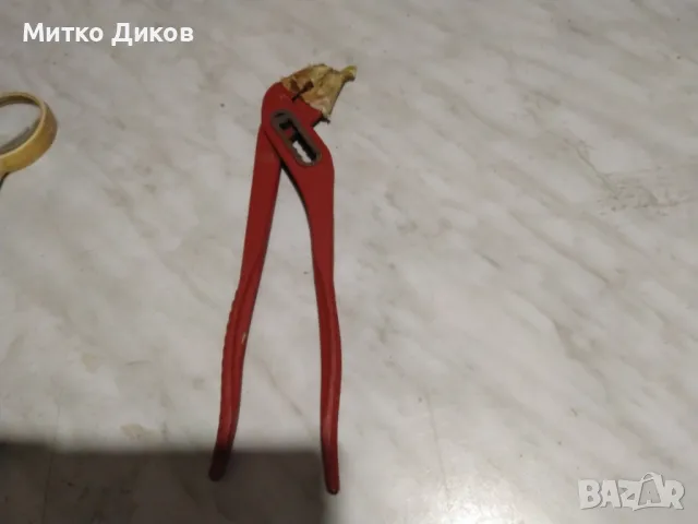 Клещи гарга водопроводни нови хром ванадий 25см