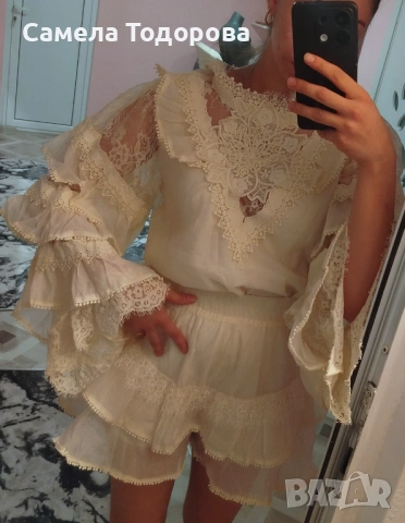 ТОП -риза с пола-панталон 