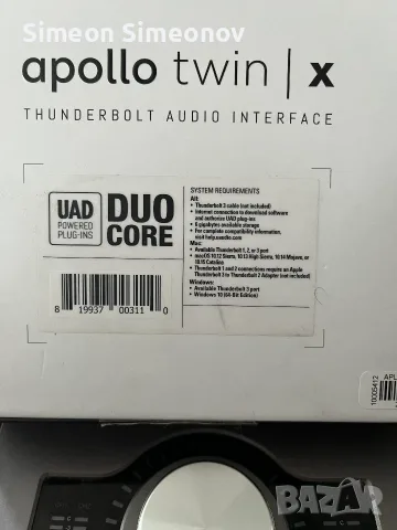 Аудио интерфейс Universal Audio Apollo Twin X Duo Heritage Edition, снимка 3 - Аудиосистеми - 55944248