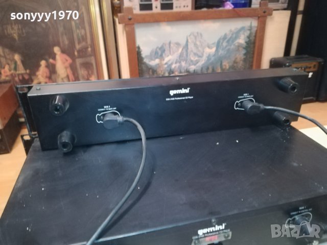 GEMINI X2 CD DJ PLAYER 0209231800LNV, снимка 14 - Ресийвъри, усилватели, смесителни пултове - 42057785