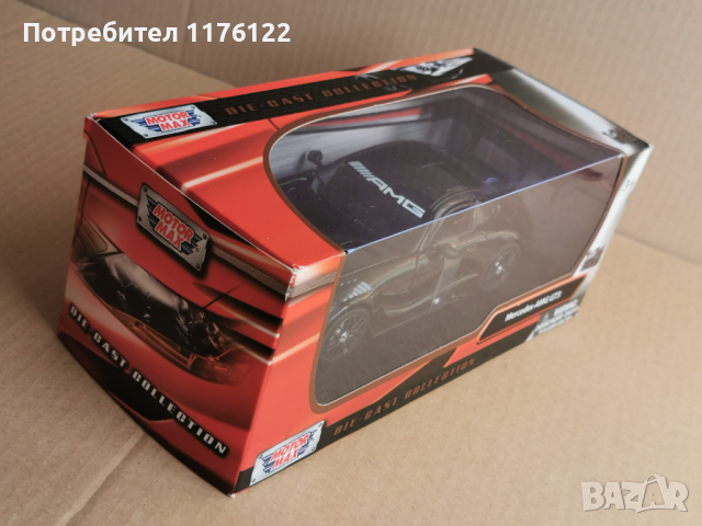 1/24 MotorMax Motor Max Mercedes Benz AMG GT3 Coupe Мерцедес АМГ ГТ3 Нов В Кутия, снимка 5 - Коли, камиони, мотори, писти - 36229513