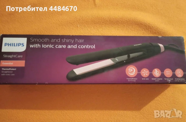 Преса за коса Philips нова