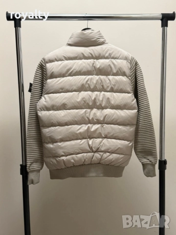 Stone Island Зимно Бежово Мъжко Яке , снимка 2 - Якета - 52814785