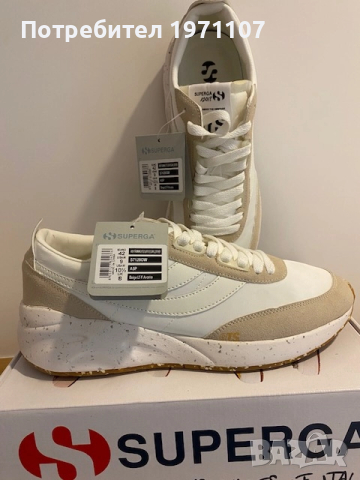 НОВИ МАРАТОНКИ SUPERGA 42 НОМЕР, снимка 4 - Маратонки - 51536379