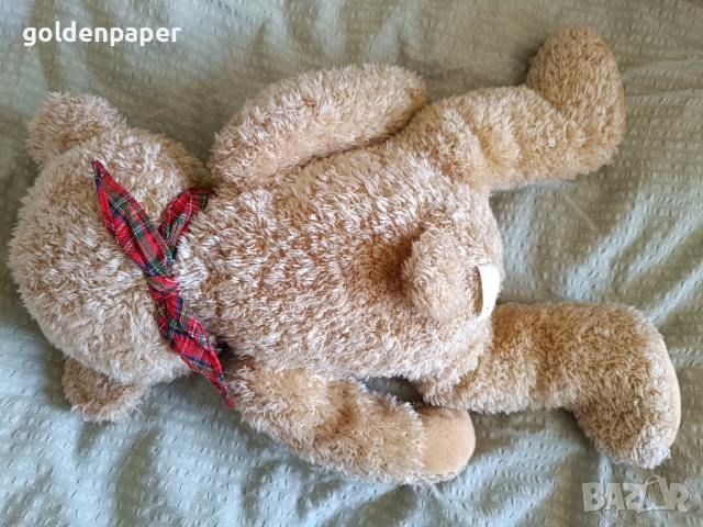 Плюшено мече Винтидж 45 cm Bob Der Bar, снимка 6 - Колекции - 52128900