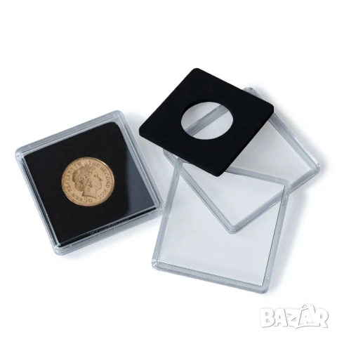 Капсули за монети QUADRUM HIGH - високи - подходящи за пиефорт , снимка 2 - Нумизматика и бонистика - 51257420