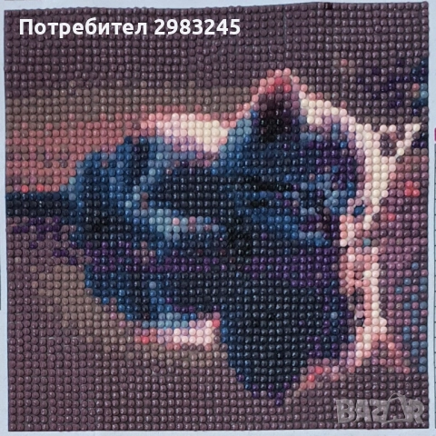 Диамантен гоблен "Котенце"