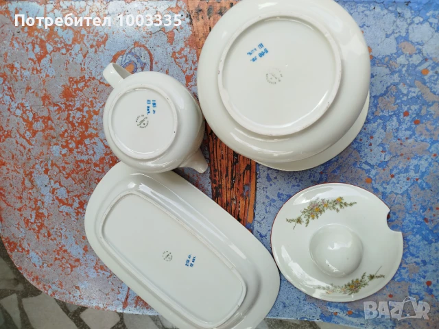 Порцелан Изида , снимка 2 - Сервизи - 51419604