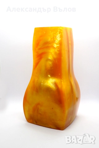 Стара Ваза Каталин Български Тежка , снимка 5 - Антикварни и старинни предмети - 51797442