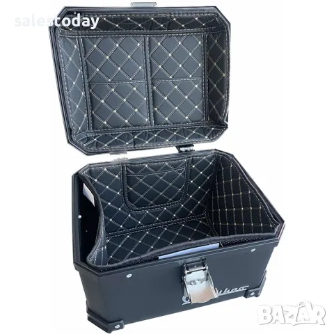 Куфар за мотор, скутер, водоустойчив, еко кожа, 2 размера, 30л. или 45л., снимка 2 - Аксесоари и консумативи - 50265357