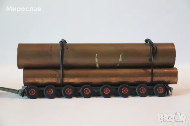 H0 1/87 KIBRI  KAELBLE TEЖКОТОВАРЕН ПРЕВОЗ РЕМАРКЕ МОДЕЛ КОЛИЧКА, снимка 3 - Колекции - 50362852