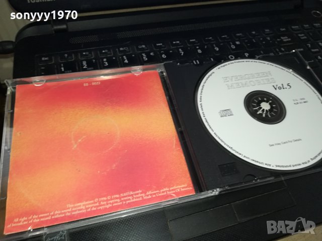 evergreen melodies vol.5 cd 2602241711, снимка 6 - CD дискове - 44479055