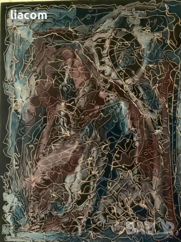 НИКОЛА ЕНЕВ акрил/платно 92/73, снимка 3 - Картини - 50178363